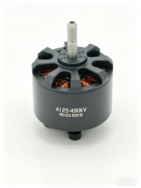 4125 无刷电机 490KV，产品白底图