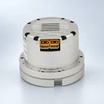 X01-020 一体化机器人关节模组，浅银灰背景产品展示图